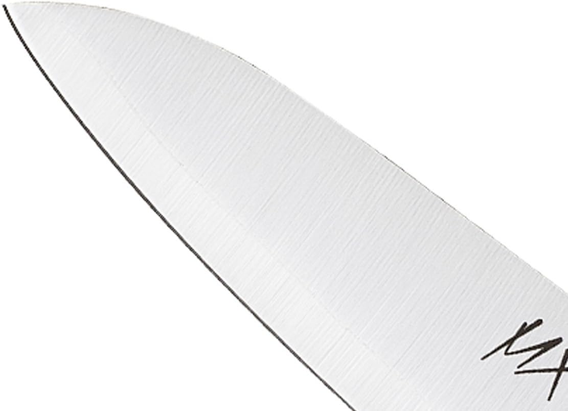 MX3 Premium San Mai VG-10 Steel Core Blade Gyuto Chef Knife, 240mm 9 1/2 Inch,Black