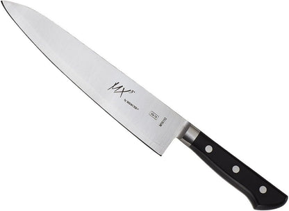 MX3 Premium San Mai VG-10 Steel Core Blade Gyuto Chef Knife, 240mm 9 1/2 Inch,Black
