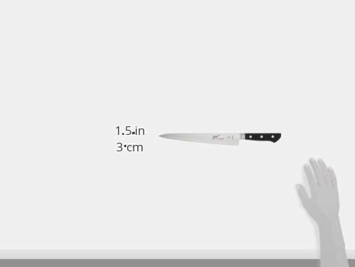 MX3 Premium San Mai VG-10 Steel Core Blade Gyuto Chef Knife, 240mm 9 1/2 Inch,Black