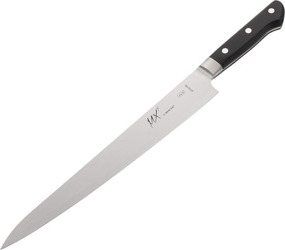 MX3 Premium San Mai VG-10 Steel Core Blade Gyuto Chef Knife, 240mm 9 1/2 Inch,Black