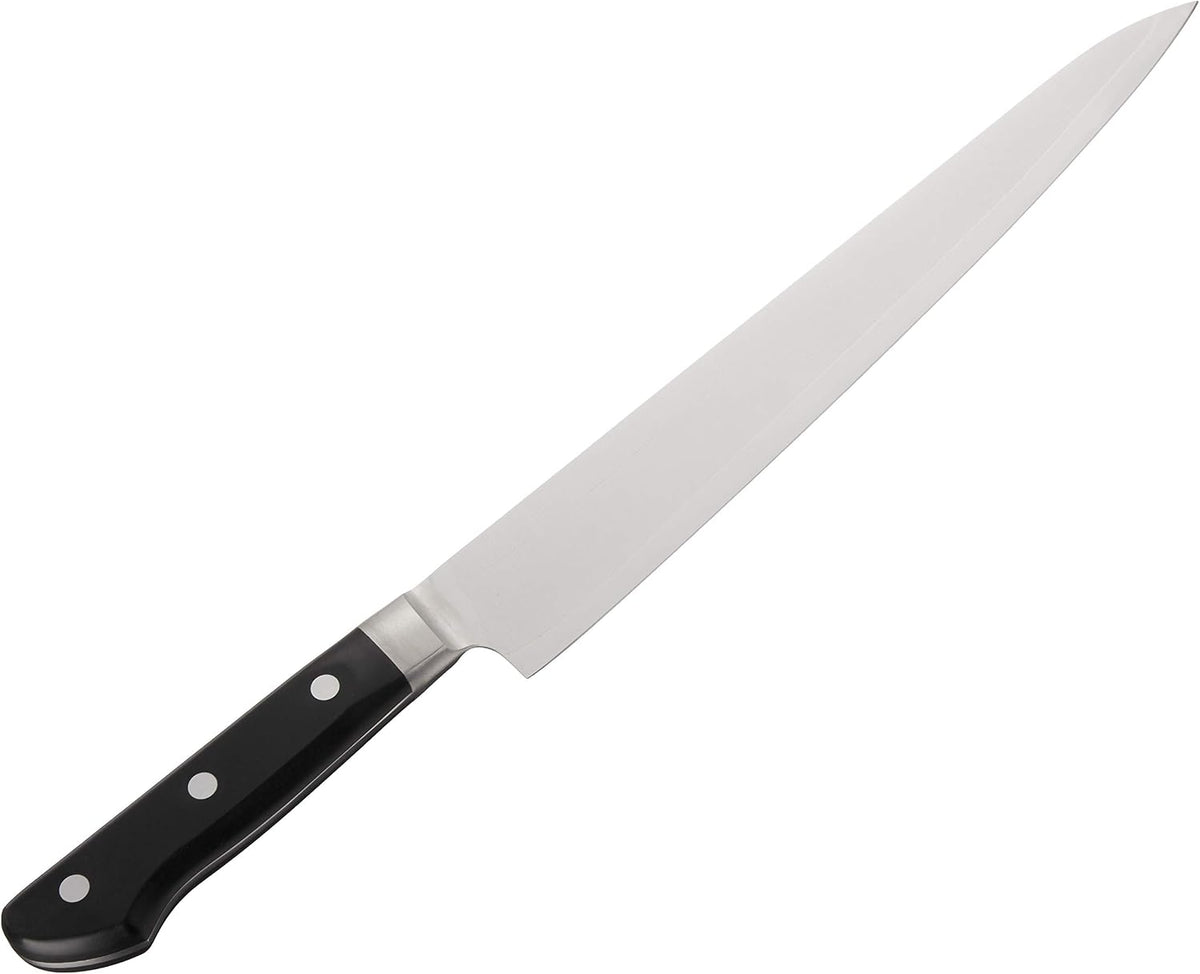 MX3 Premium San Mai VG-10 Steel Core Blade Gyuto Chef Knife, 240mm 9 1/2 Inch,Black