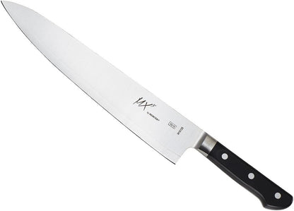 MX3 Premium San Mai VG-10 Steel Core Blade Gyuto Chef Knife, 240mm 9 1/2 Inch,Black