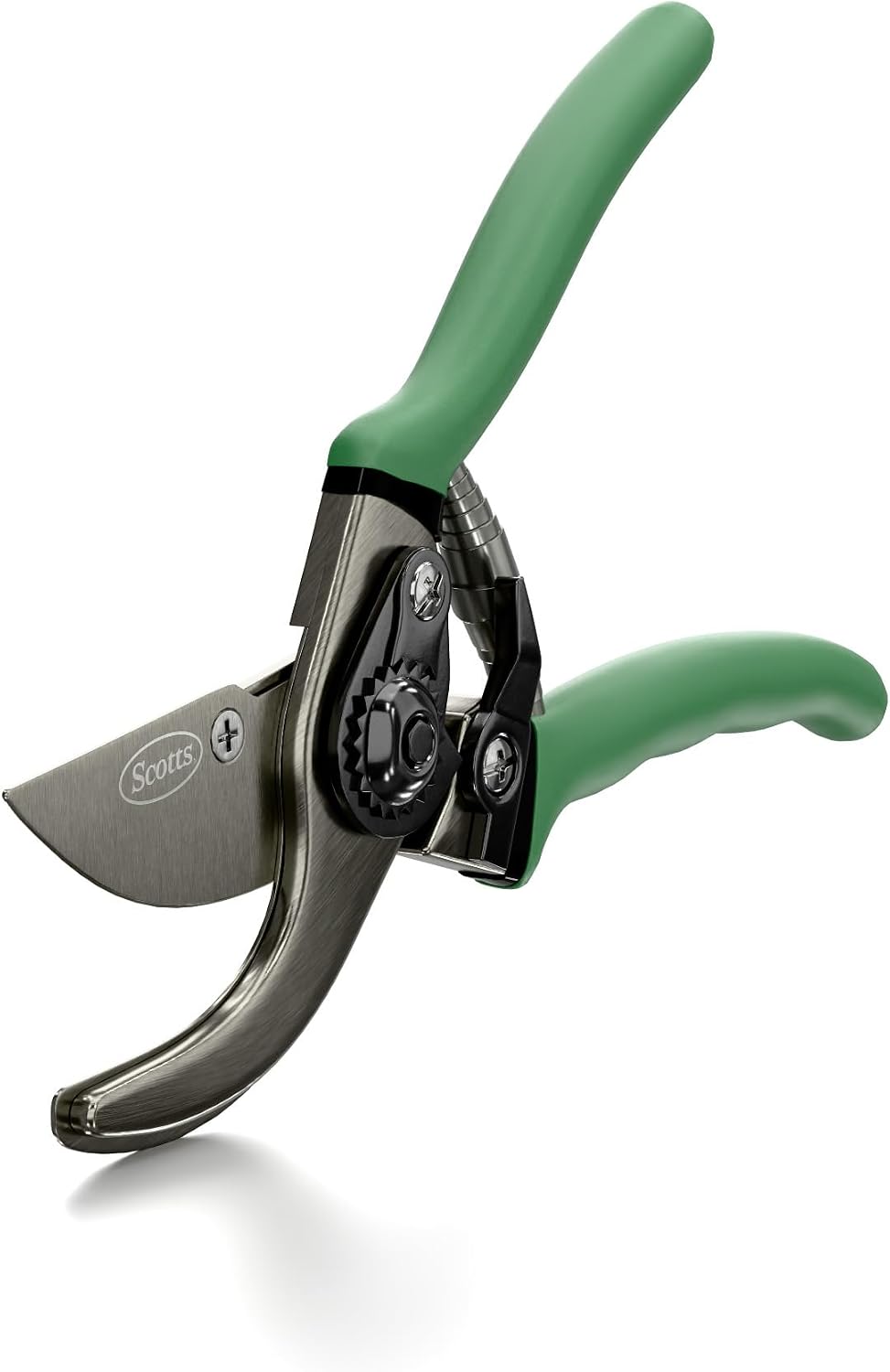 8 in. All-Purpose Steel Garden Utility Shears with Serrated Blades – Comfort Grip Yard and Garden Scissors for Pruning Plants, Flowers, and Herbs