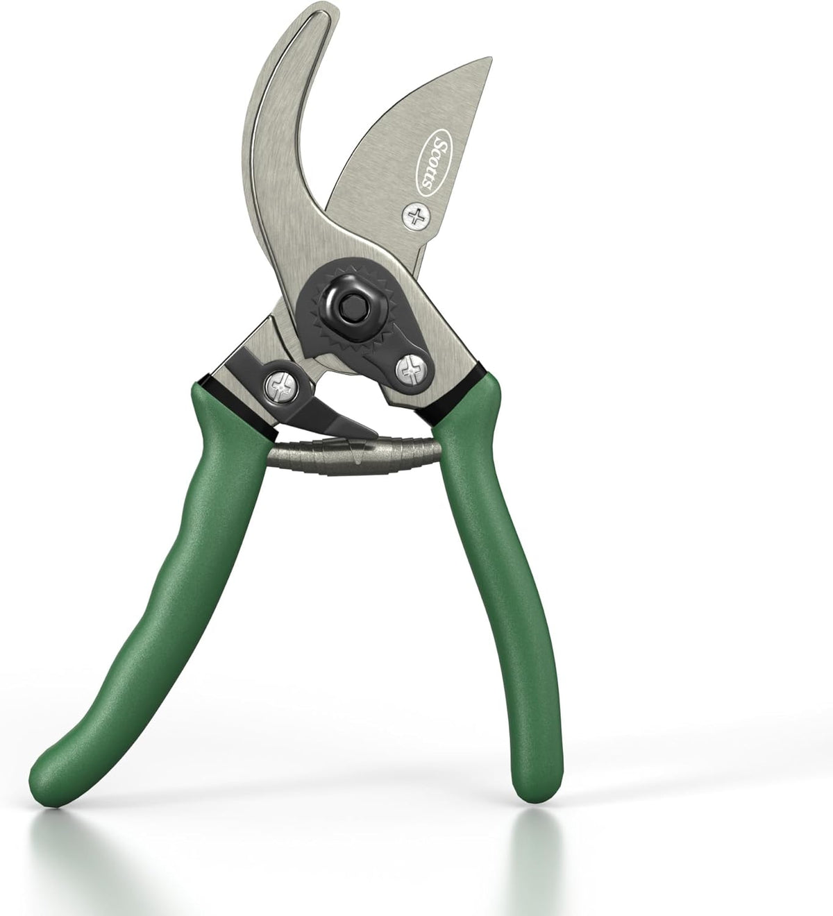 8 in. All-Purpose Steel Garden Utility Shears with Serrated Blades – Comfort Grip Yard and Garden Scissors for Pruning Plants, Flowers, and Herbs