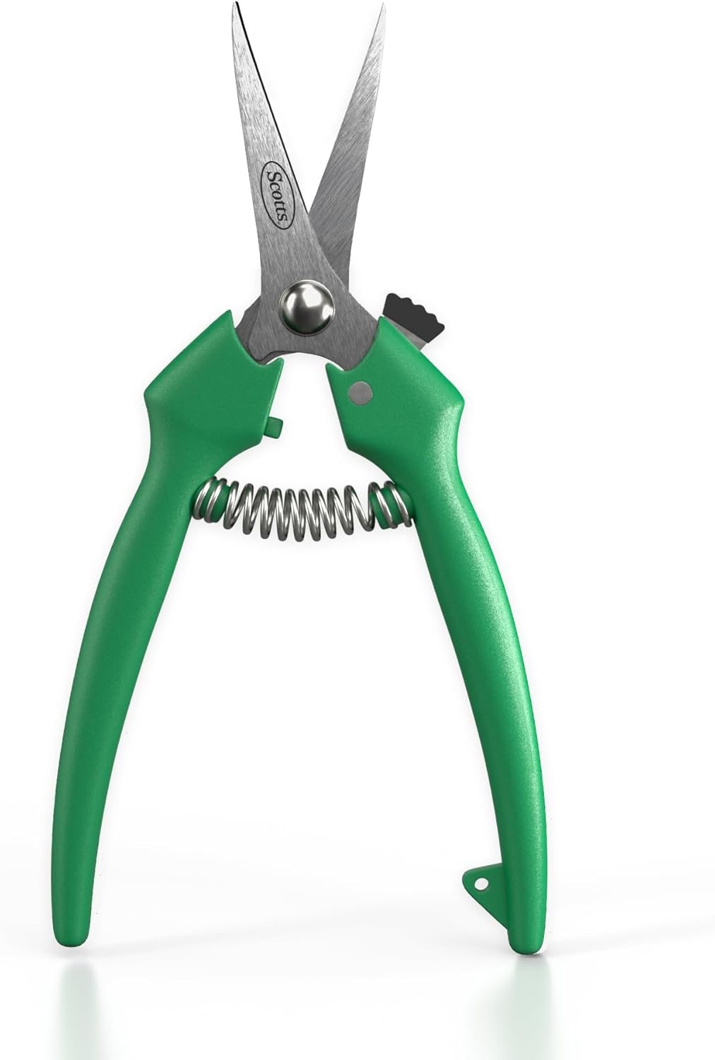 8 in. All-Purpose Steel Garden Utility Shears with Serrated Blades – Comfort Grip Yard and Garden Scissors for Pruning Plants, Flowers, and Herbs