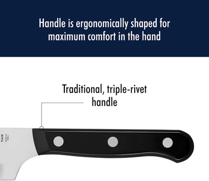 Solution Razor-Sharp Santoku Knife Set, German Engineered Informed by 100+ Years of Mastery, Stainless Steel, 7-inch