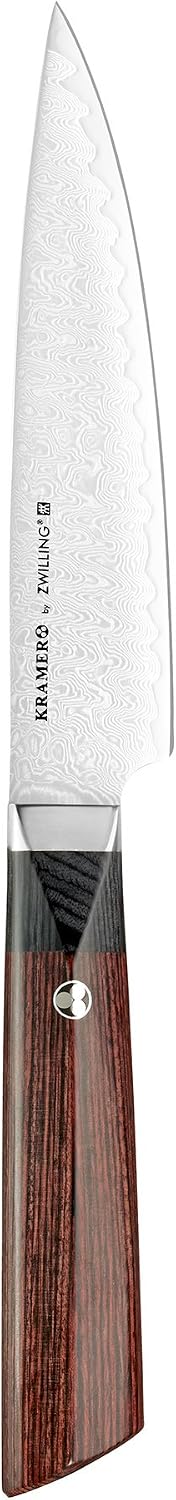 KRAMER Meiji 7-inch Razor-Sharp German Santoku Knife, Made in Company-Owned German Factory with Special Formula Steel perfected for almost 300 Years