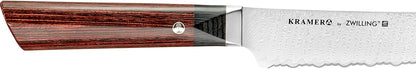 KRAMER Meiji 7-inch Razor-Sharp German Santoku Knife, Made in Company-Owned German Factory with Special Formula Steel perfected for almost 300 Years
