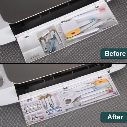 Tool Organizer Compatible with Cricut Maker 4,3 (Blade Mod) | Tool, Blade, Accessories Holder|Supplies Organizer|Organization and Storage