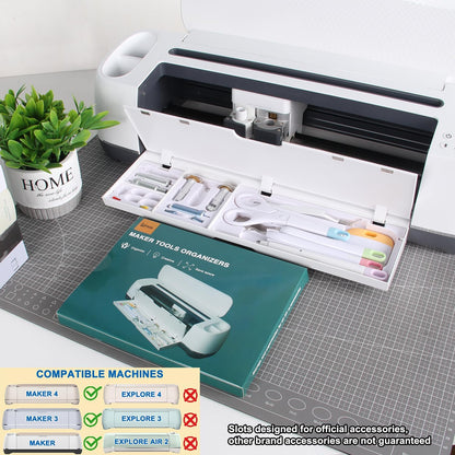 Tool Organizer Compatible with Cricut Maker 4,3 (Blade Mod) | Tool, Blade, Accessories Holder|Supplies Organizer|Organization and Storage
