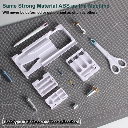 Tool Organizer Compatible with Cricut Maker 4,3 (Blade Mod) | Tool, Blade, Accessories Holder|Supplies Organizer|Organization and Storage