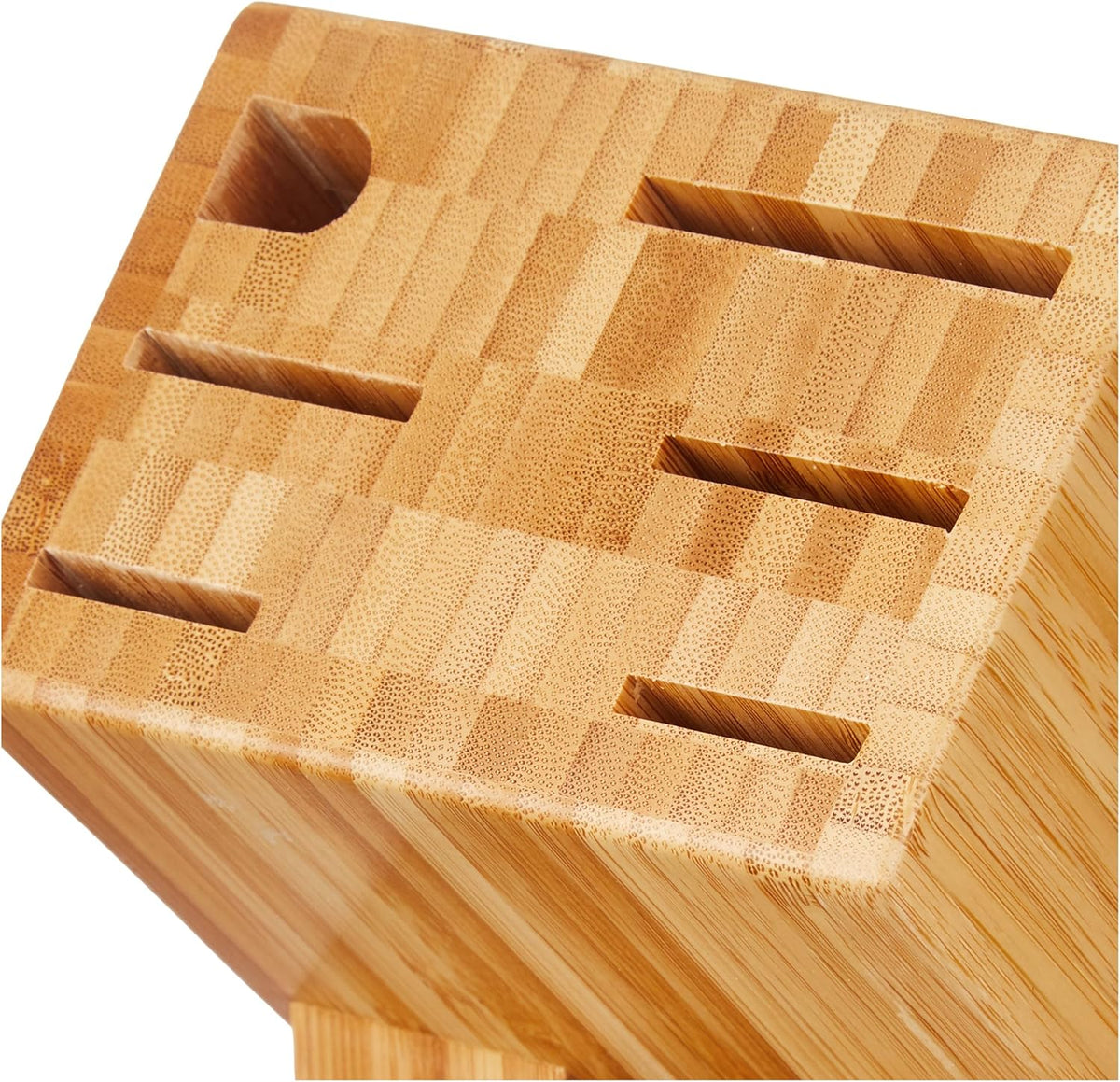 Knife Block, Bamboo | 24 × 11.5 × 19.5 cm, FSC® certified (C182665)