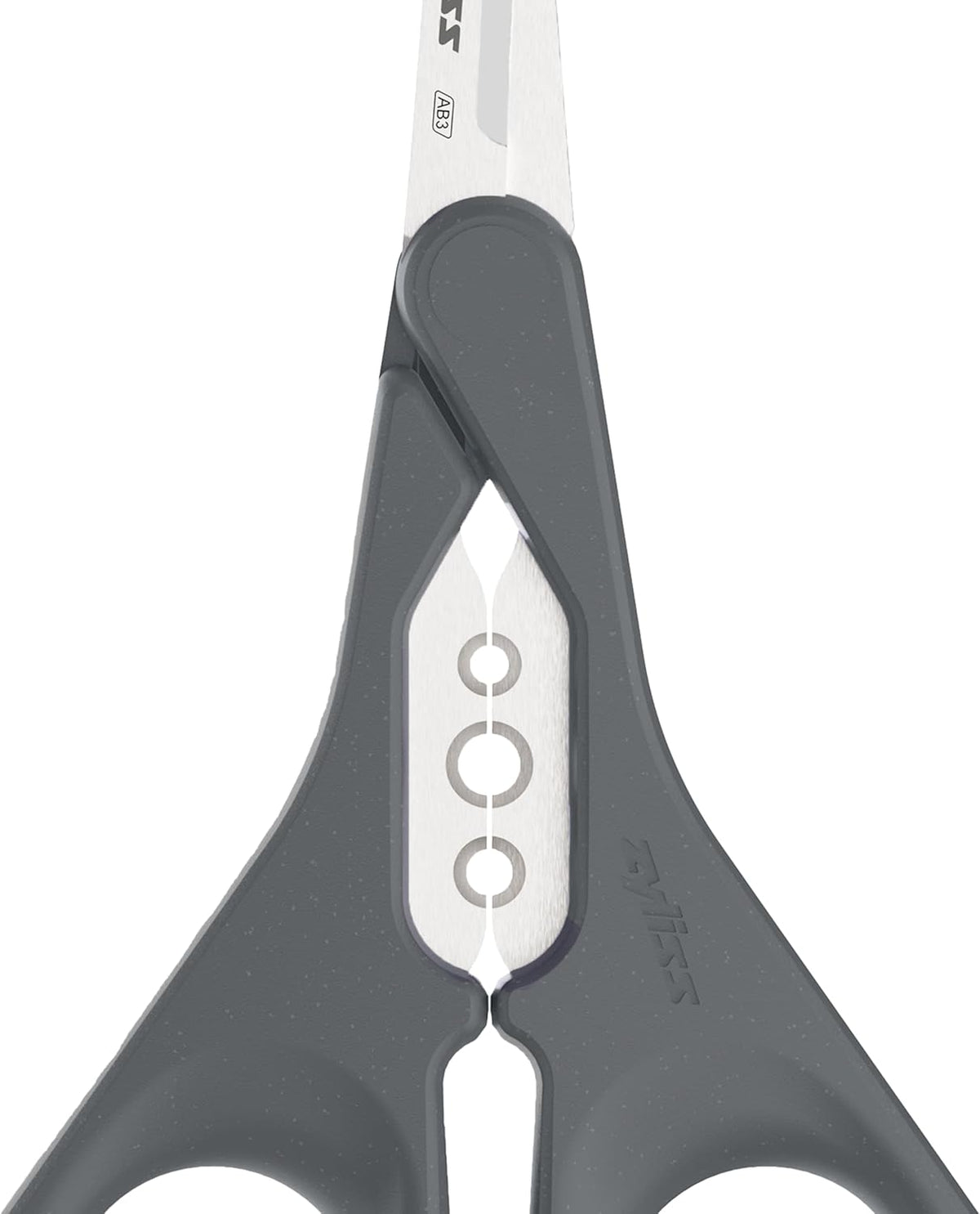 Heavy Duty Home & Kitchen Herb Shears Scissors with Innovative Stem Stripper, Versatile Kitchen Shears for Trimming Weeds, Flower Buds & More - White/Green - 8.5 x 4.2 x 0.4 inches