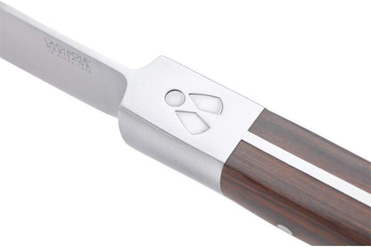TB Paring Knife with Stainless Steel Blade and Wooden Handle