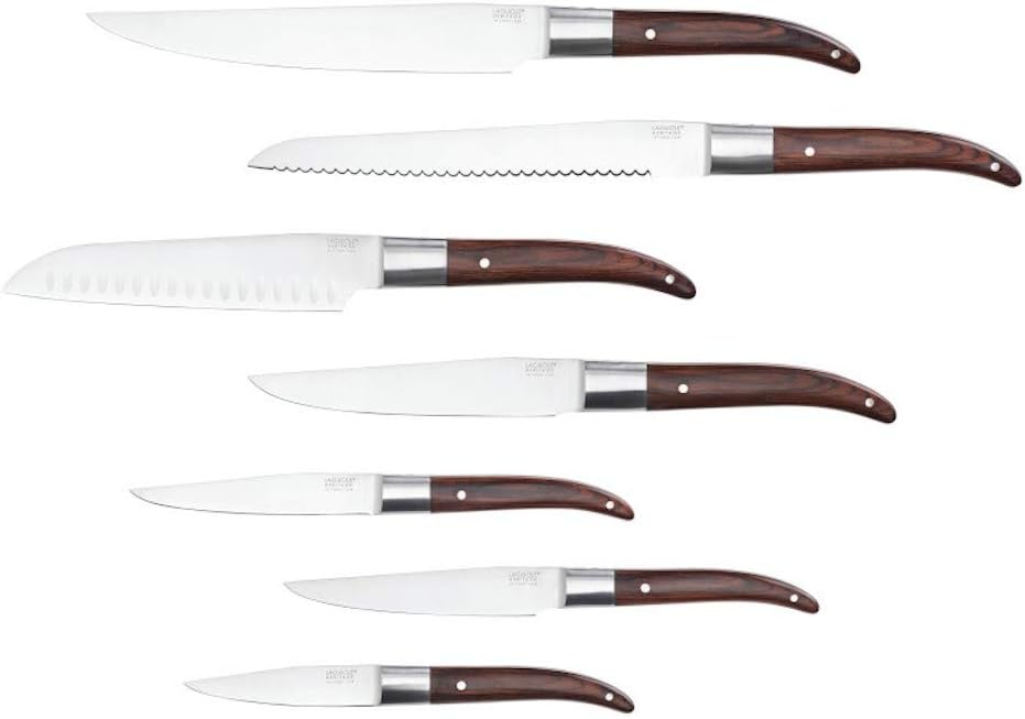 TB Paring Knife with Stainless Steel Blade and Wooden Handle