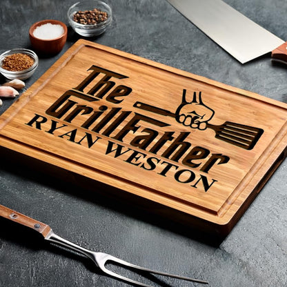 Personalized Cutting Board, Custom Bamboo Engraved Charcuterie Boards - Best Present for Wedding, Bridal Shower, Engagement, Anniversary, Housewarming, Gift Idea for Couples Bride, Parent, Family