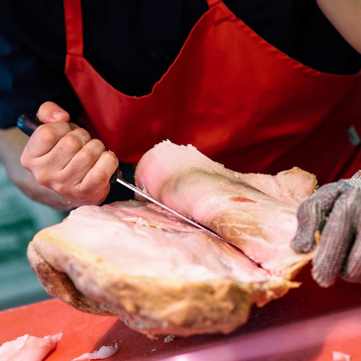 6 Inch Stainless Curved Brisket Prep, Trimming and Boning Knife