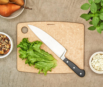 Kitchen Series Cutting Board, 11.5-Inch × 9-Inch, Natural