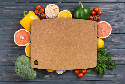 Kitchen Series Cutting Board, 11.5-Inch × 9-Inch, Natural