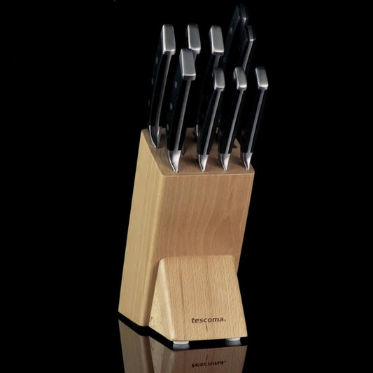 Block NOBLESSE for 8 knives, poultry shears/sharpening steel