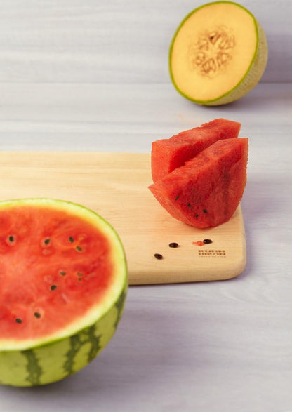 Watermelon Knife, Serrated Fruit Slicer for Watermelon and Large Fruit, Long Blade for Clean Slicing, Easy Cutting Tool