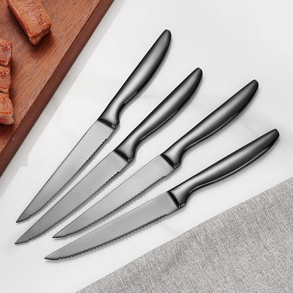 Steak Knife Set of 8, Serrated Steak Knife, Kitchen Steak Knives, Steak Knives Dishwasher Safe, Stainless Steel Knives