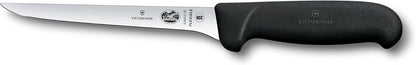 Fibrox 6 Inch Flexible Boning Knife, Straight Blade, Black