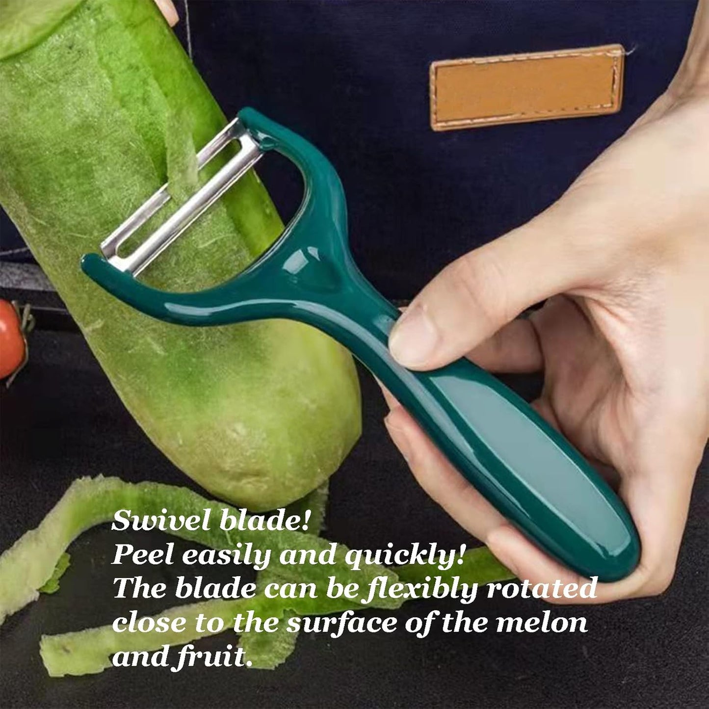 Sugarcane Peeling Knife Pineapple Peeling Knife Sugar Cane Peeler Knife, Paring Knife Fruit Peeler Cutter Artifact Planing Knife, With Stainless Steel Blade & Non-slip Blue Plastic Handle