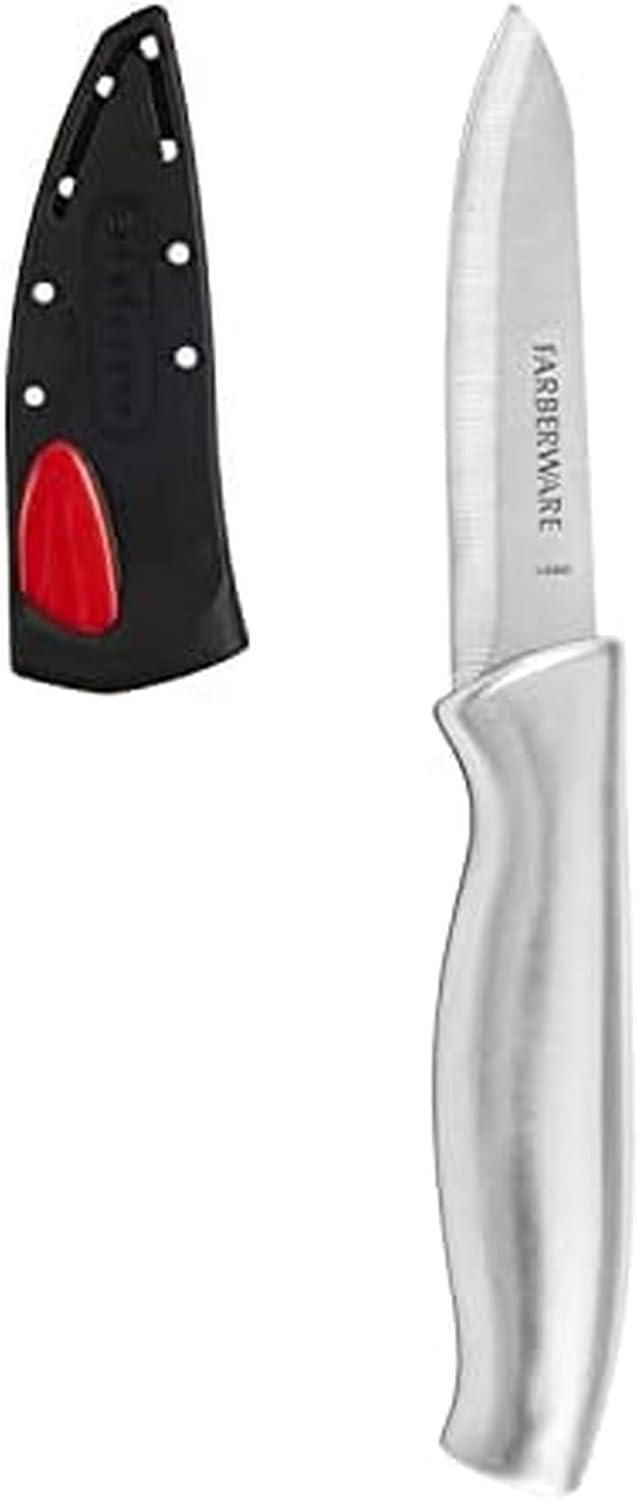 Edgekeeper Self-Sharpening Santoku Knife, 5-Inch, Stainless