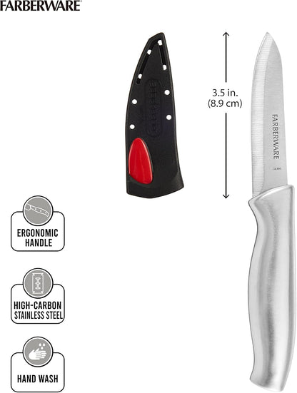 Edgekeeper Self-Sharpening Santoku Knife, 5-Inch, Stainless