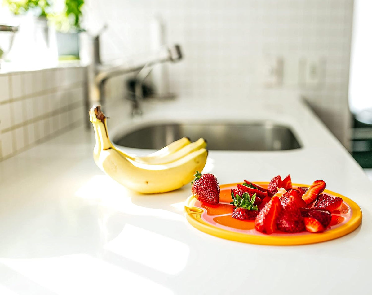 Citrus Slice Cutting Board/Serving Board 9 inches, Grapefruit
