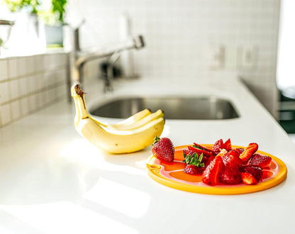 Citrus Slice Cutting Board/Serving Board 9 inches, Grapefruit