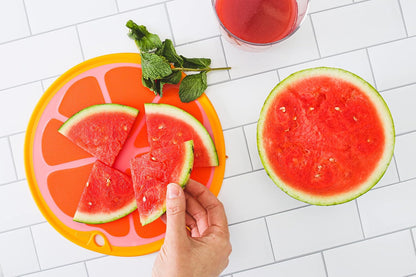 Citrus Slice Cutting Board/Serving Board 9 inches, Grapefruit