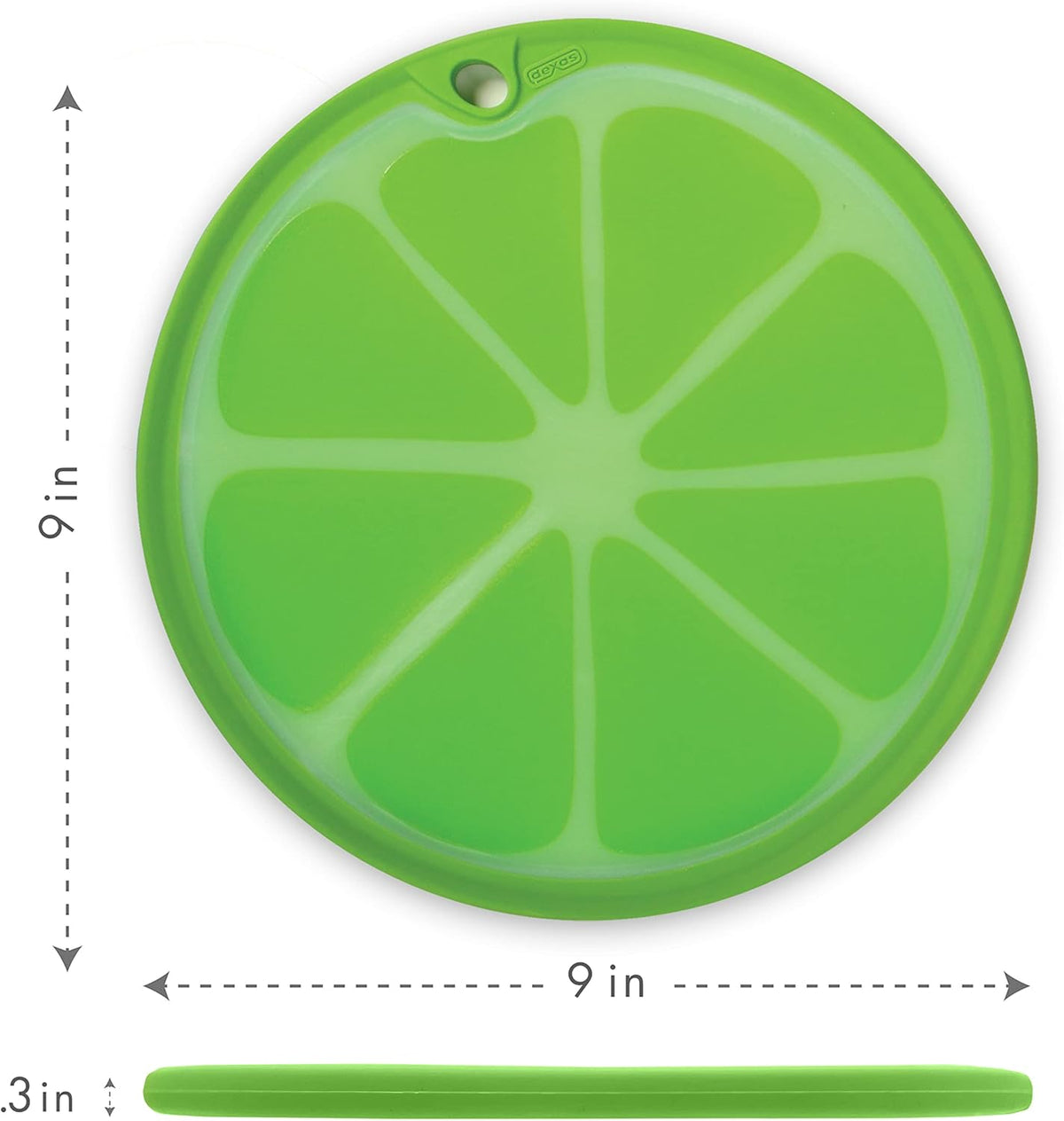 Citrus Slice Cutting Board/Serving Board 9 inches, Grapefruit