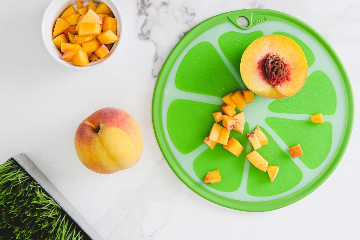 Citrus Slice Cutting Board/Serving Board 9 inches, Grapefruit