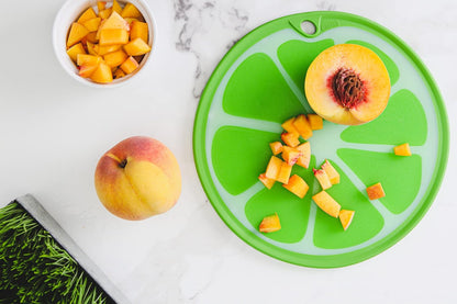 Citrus Slice Cutting Board/Serving Board 9 inches, Grapefruit