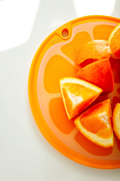 Citrus Slice Cutting Board/Serving Board 9 inches, Grapefruit