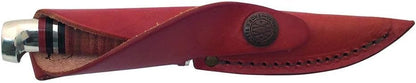 Case WR XX Pocket Knife Fixed Blade Polished Leather Item #379 - (M 3 Finn SS) - Length Closed: 6 1/2 Overall Inches