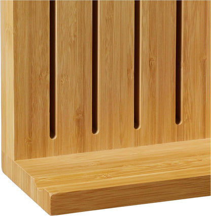Magnetic Knife block, bamboo