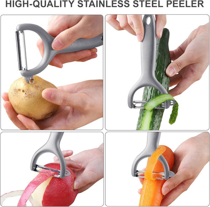 Safe Mandoline Slicer for Kitchen, Potato Slicer for Chips,Vegetable Cutter