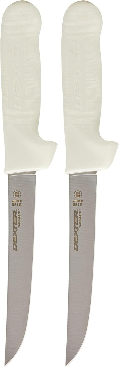 Dexter-Russell -6" Knife Sani-Safe Series, 6-Inch, White