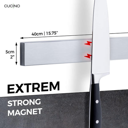 Refrigerator Magnetic Knife Strip - Steel for Refrigerator