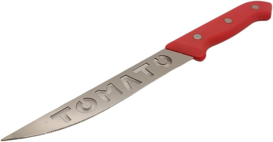 10" Serrated Stainless Steel Blade Tomato Slicing Knife Set - 2 Pack
