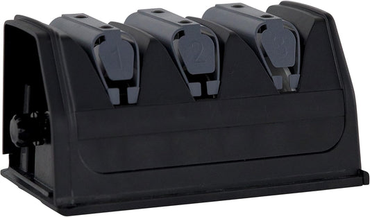 Replacement Module for 20-Degree Class Knives has Diamond Honing, Compatible with Commercial Knife Sharpener Model 0210008, 3-Stage, Black