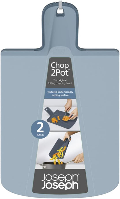 Chop2Pot Plus Folding Cutting Board, Small 2-Piece Set