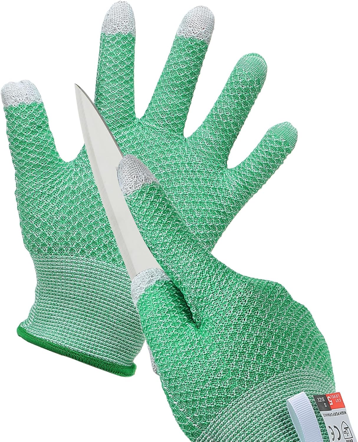 Cut Resistant Gloves Touchscreen Level 5 Protection Cutting Gloves Anti Cut Kitchen Work Glove for Slicing