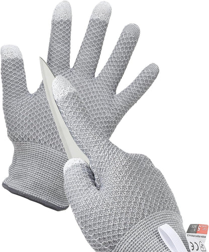 Cut Resistant Gloves Touchscreen Level 5 Protection Cutting Gloves Anti Cut Kitchen Work Glove for Slicing