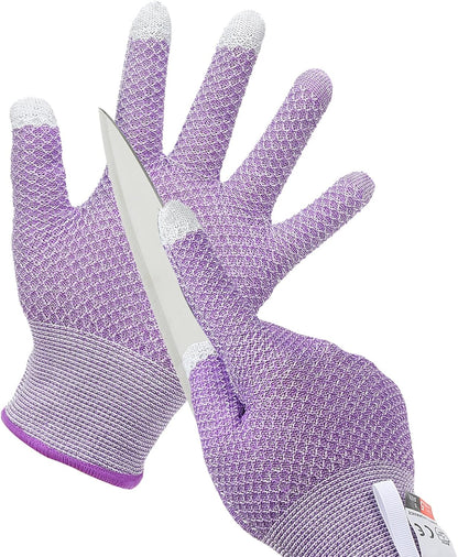 Cut Resistant Gloves Touchscreen Level 5 Protection Cutting Gloves Anti Cut Kitchen Work Glove for Slicing