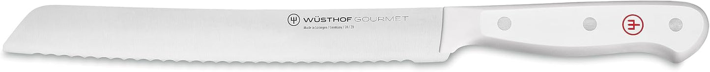 WÜSTHOF Gourmet White 8" Bread Knife