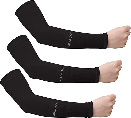 3/6 Pairs UV Protection Cooling Arm Sleeves Women Men, UPF 50 Arm Cover